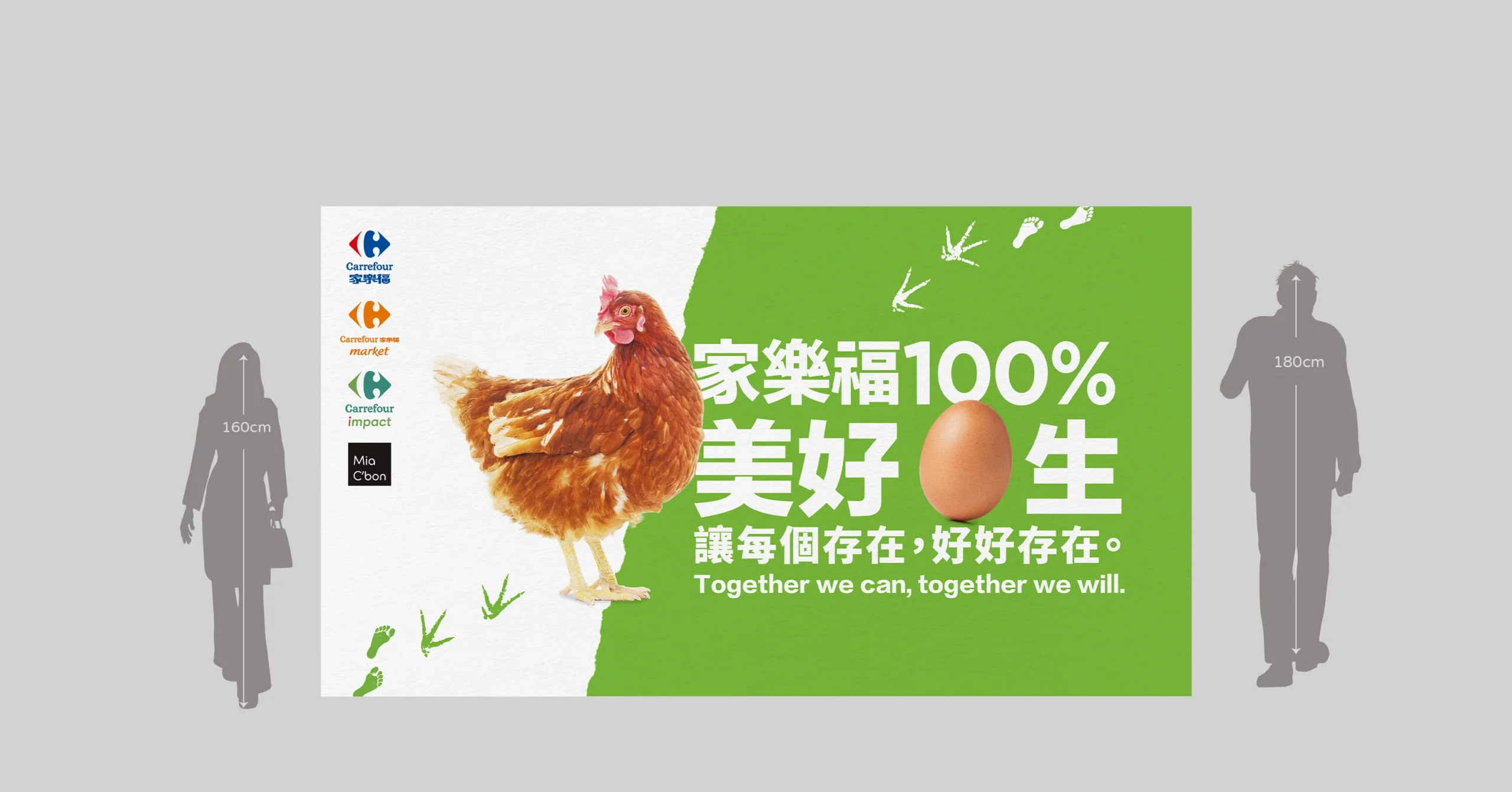 家樂福：2025非籠雞蛋記者會主視覺設計