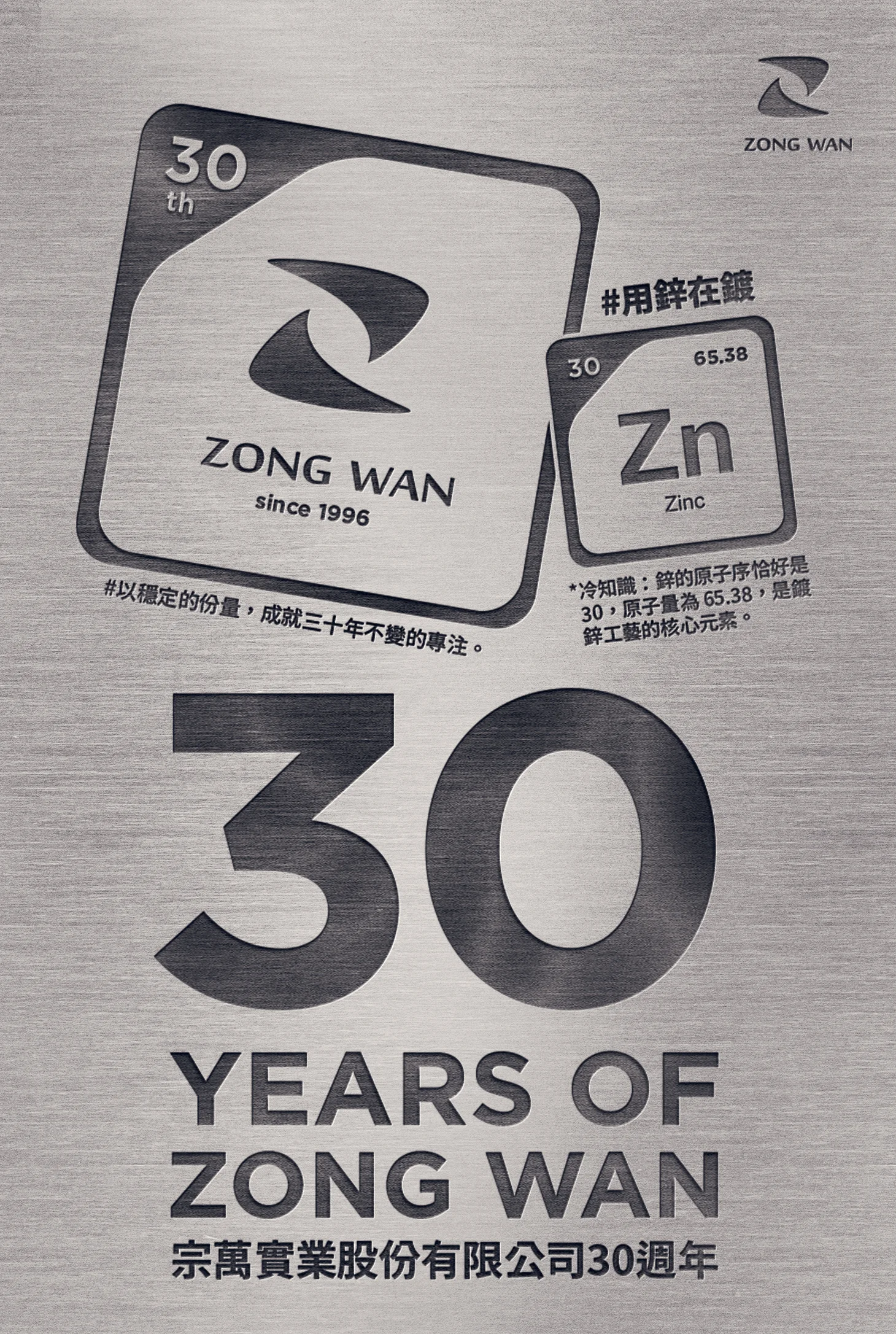 宗萬：30週年edm設計